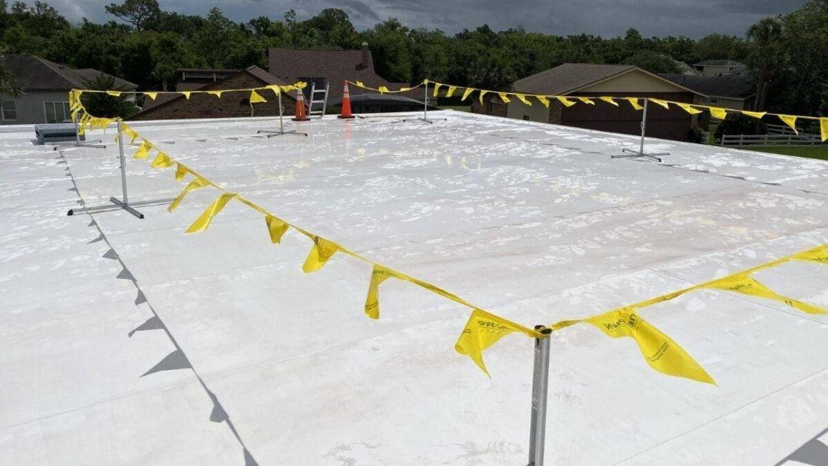 Tropical Rain Roof Damage